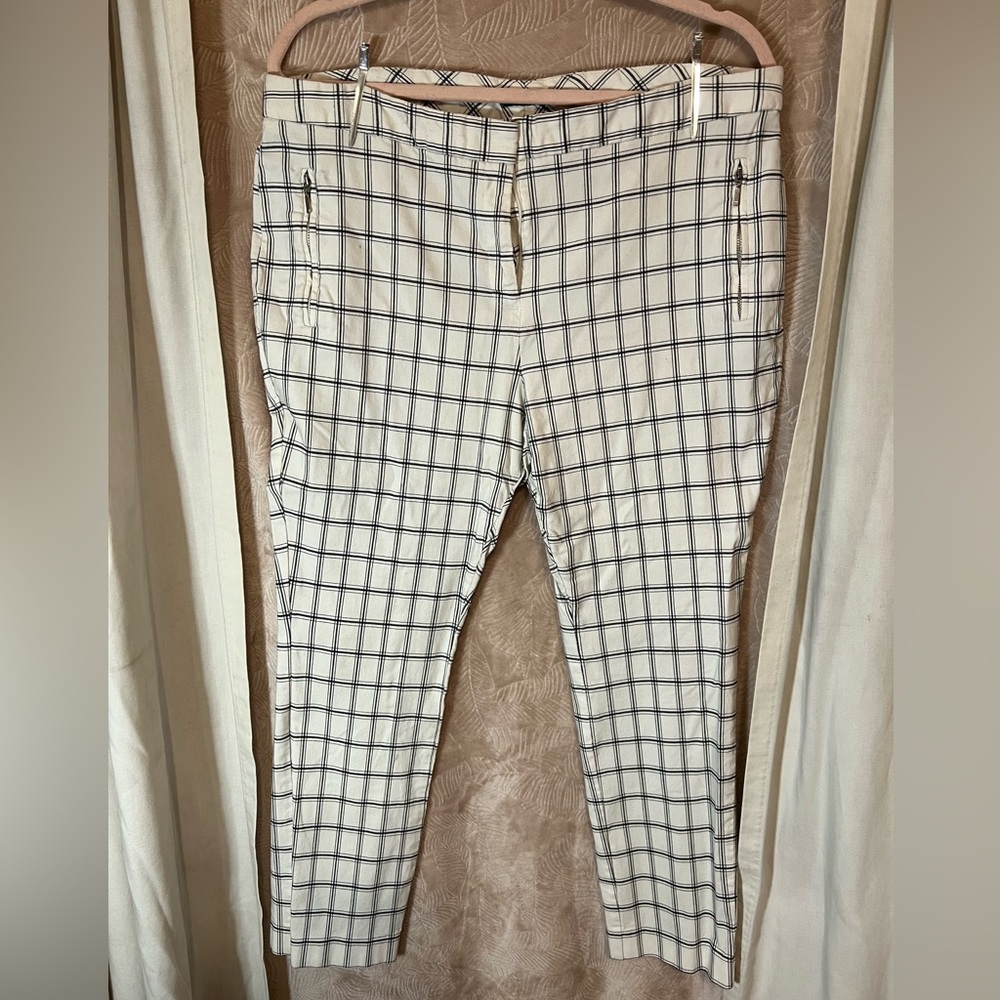 Plaid pixie pants